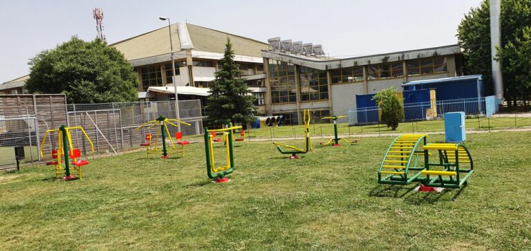 Sportska hala Vranje — ulaz u objekat, Vranje