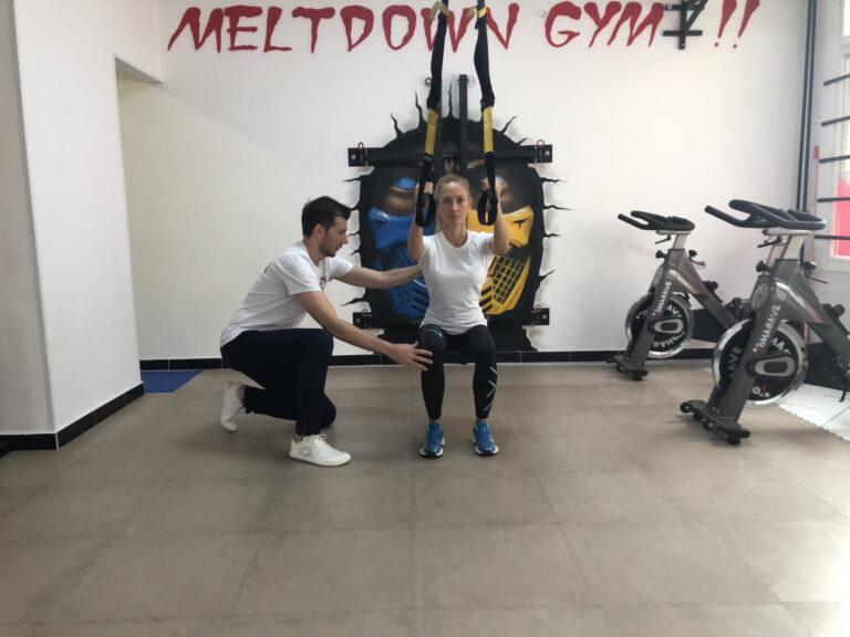 Fitness centar Meltdown gym — trening u sali, Novi Sad