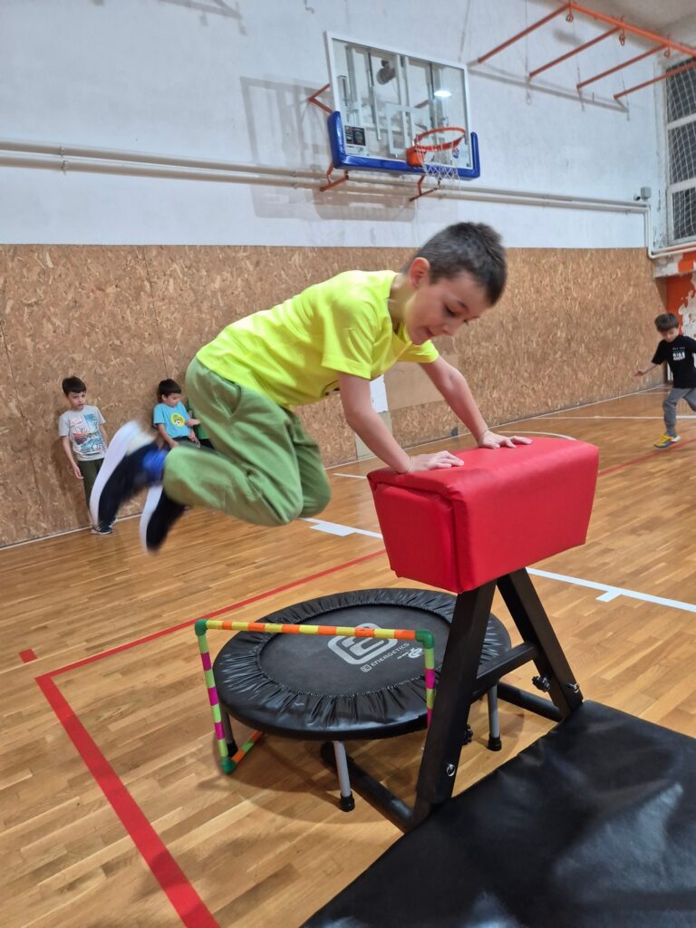 Školica sporta Sportić — trening u sali, Beograd (Voždovac)