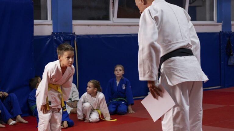Omladinski džudo klub Beograd — trening u sali, Beograd (Palilula)