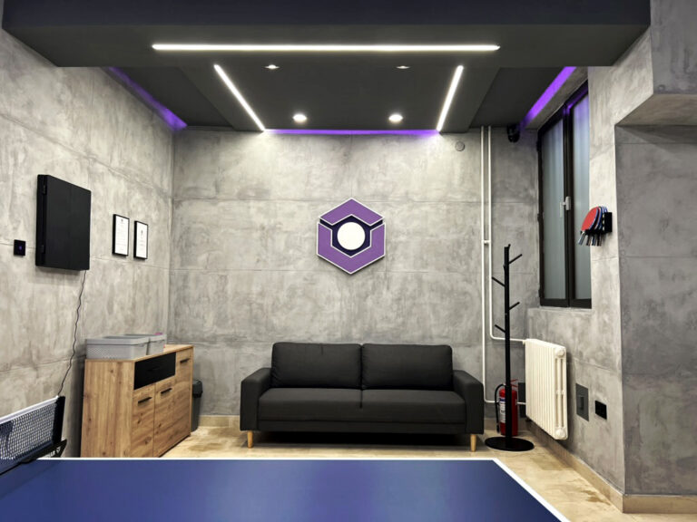 PINGBOX - privatan prostor za stoni tenis — izgled prostora, Novi Sad