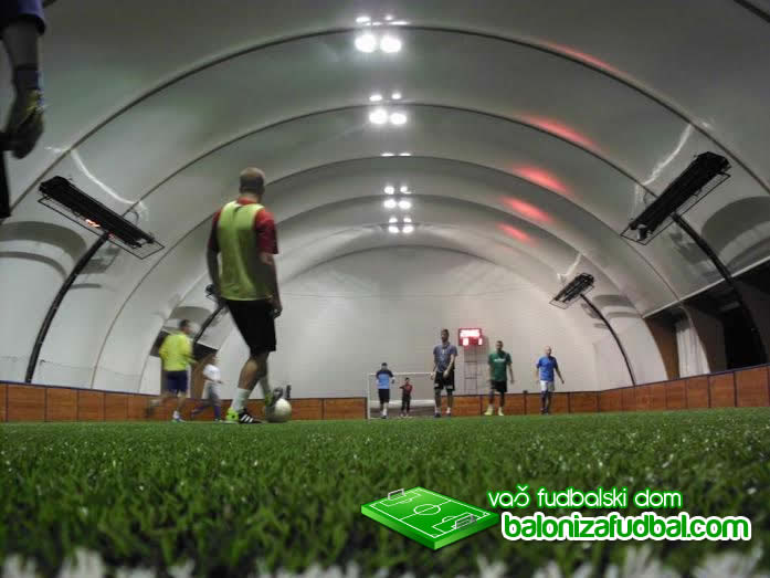 Balon za fudbal Kej — izgled prostora, Beograd (Zemun)