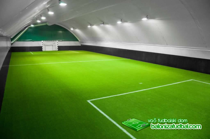 Balon za fudbal Kej — izgled prostora, Beograd (Zemun)
