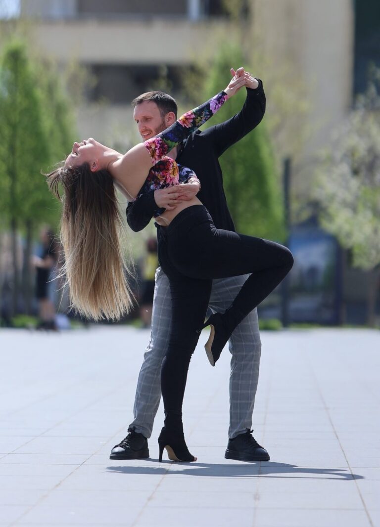 Plesna škola Timbao — trening u sali, Beograd (Stari grad)