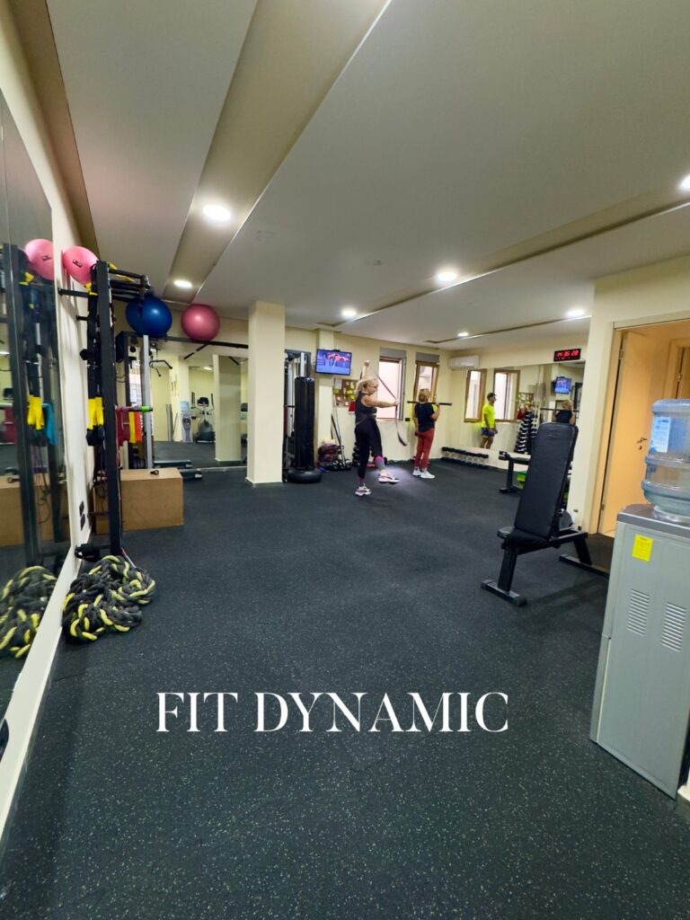 FitDynamic — izgled prostora, Beograd (Vračar)