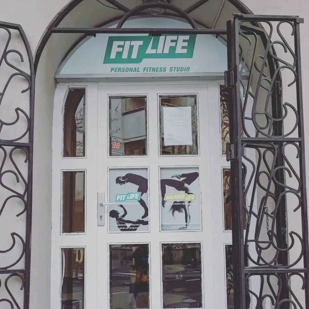 Fit Life fitnes studio — ulaz u objekat, Beograd (Stari grad)