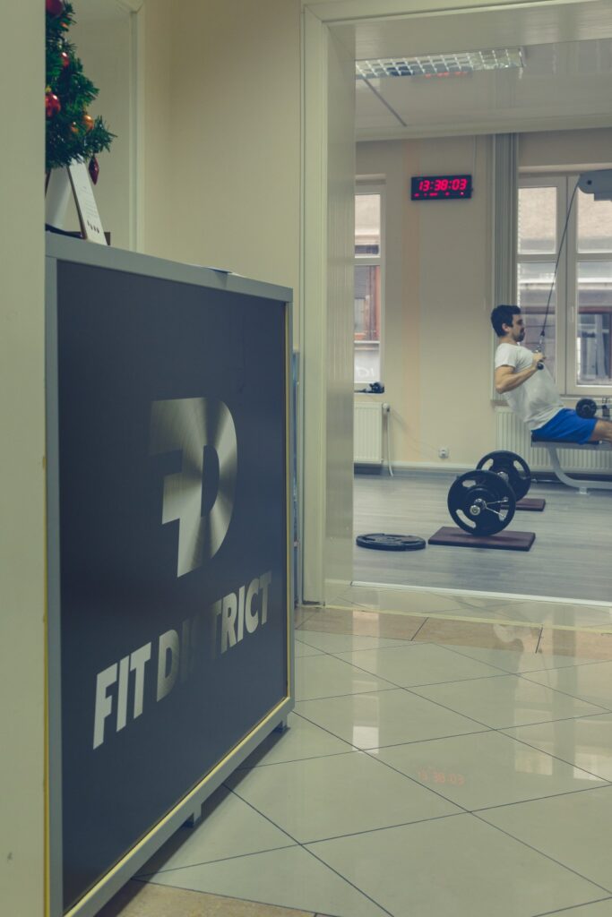 Fitness studio Fit District — izgled prostora, Beograd (Stari grad)