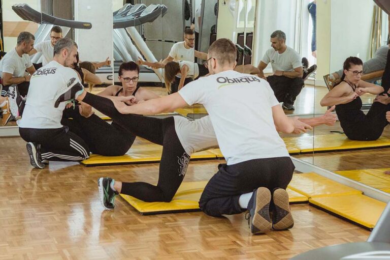 Fitness centar Obliqus — trening u sali, Beograd (Novi Beograd)