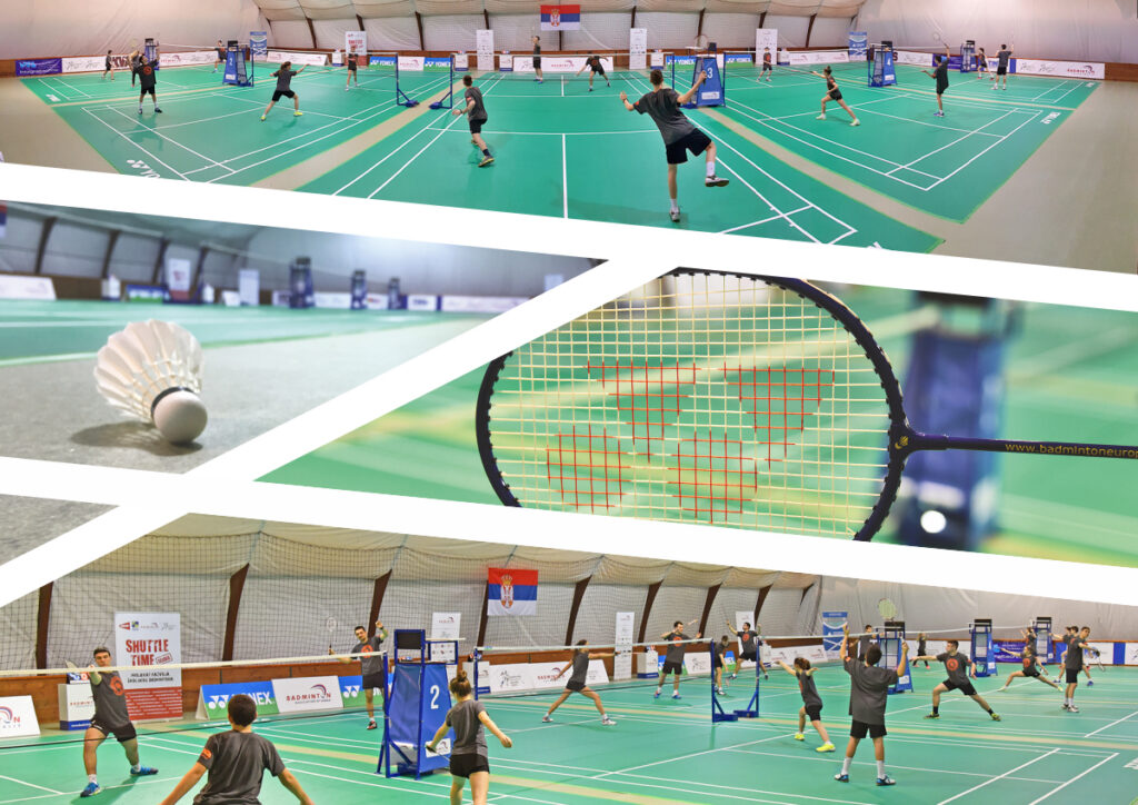 National badminton center — izgled prostora, Beograd (Čukarica)