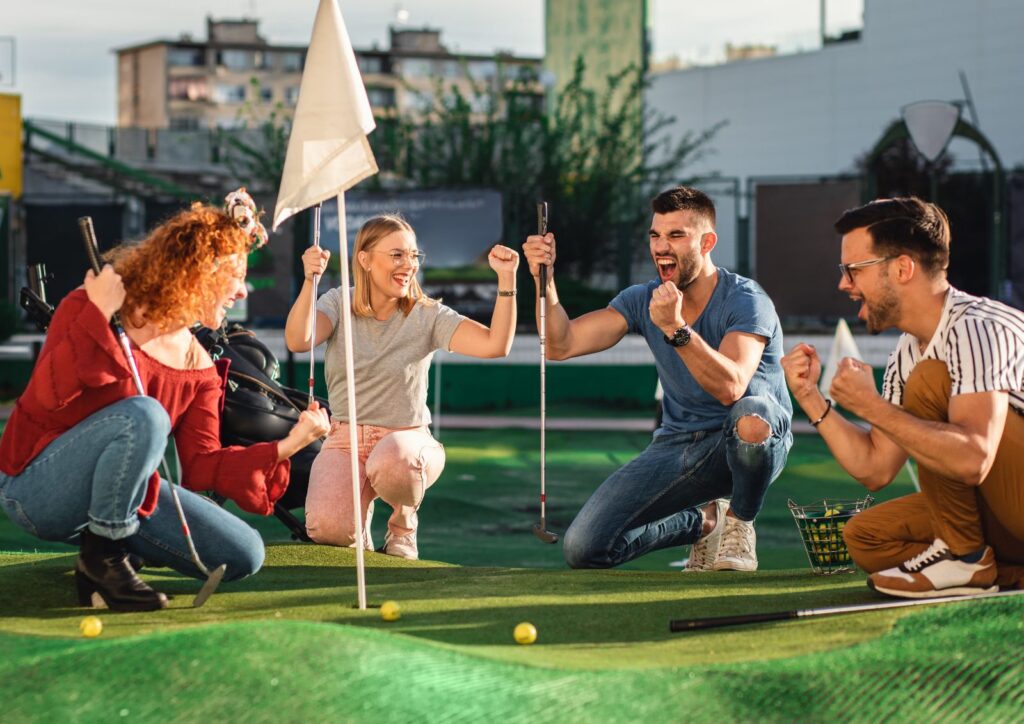 Golf City Centar — trening u sali, Novi Sad