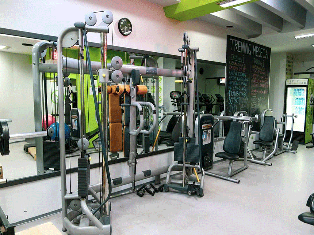 Axis Fitness — izgled prostora, Beograd (Stari grad)