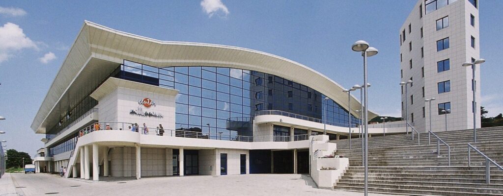 Košarkaški klub Vršac — ulaz u objekat, Vršac