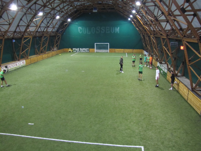 Balon sala za mali fudbal Colosseum — izgled prostora, Beograd (Čukarica)