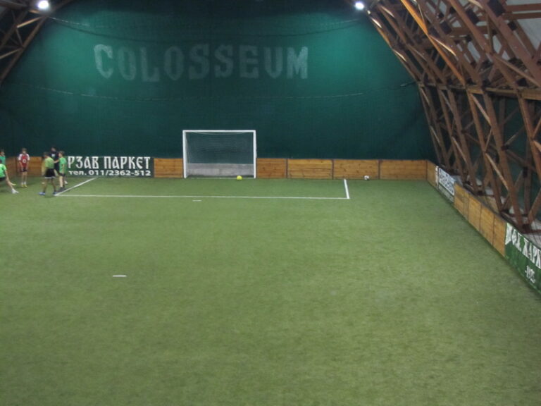 Balon sala za mali fudbal Colosseum — izgled prostora, Beograd (Čukarica)
