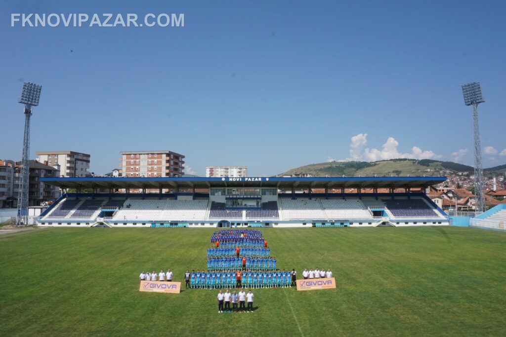 Fudbalski klub Novi Pazar — izgled prostora, Novi Pazar