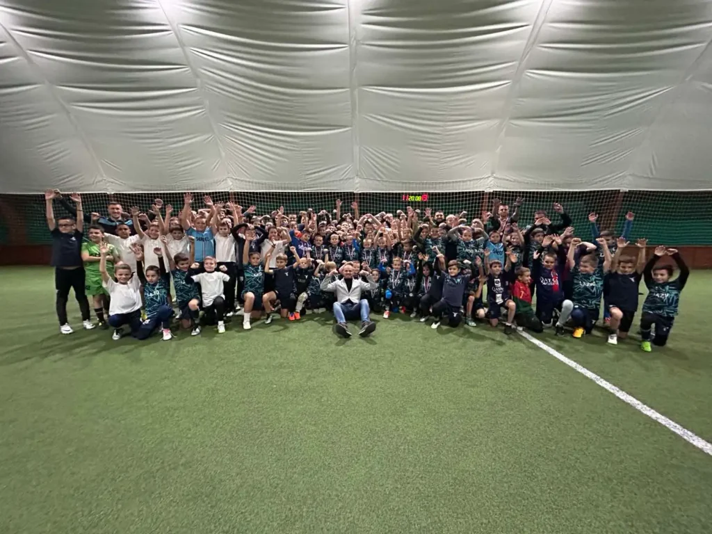 Fudbalski klub Lazio Beograd — trening u sali, Beograd