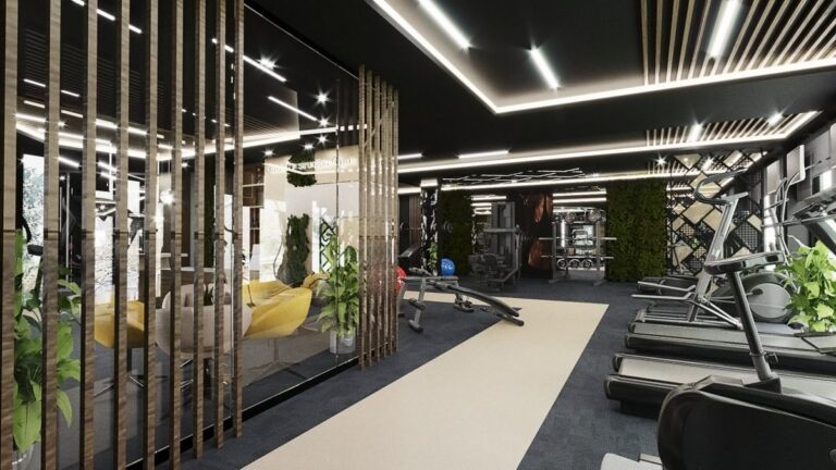 Gold Construction Gym