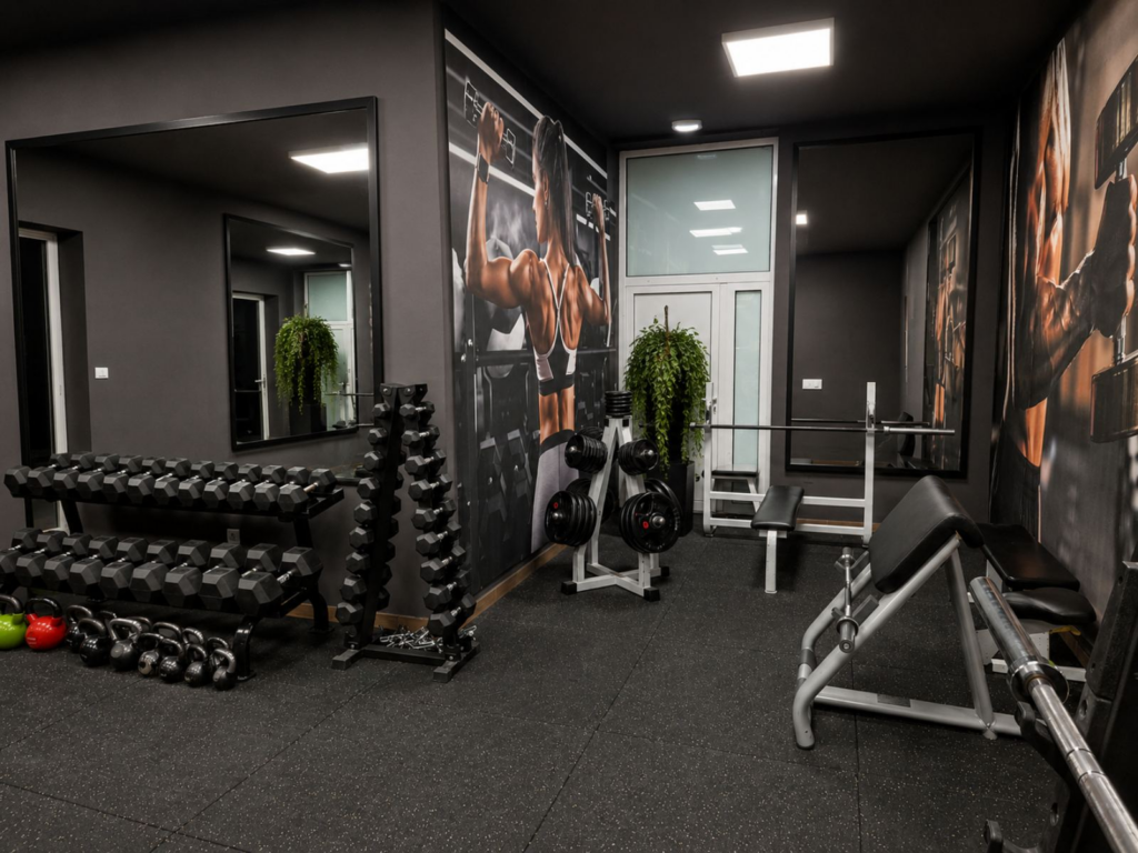 Fitness Centar Lokomotiva — izgled prostora, Vršac