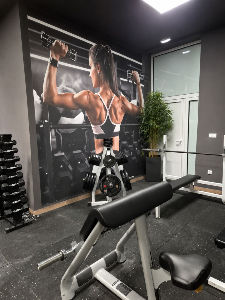 Fitness Centar Lokomotiva — izgled prostora, Vršac