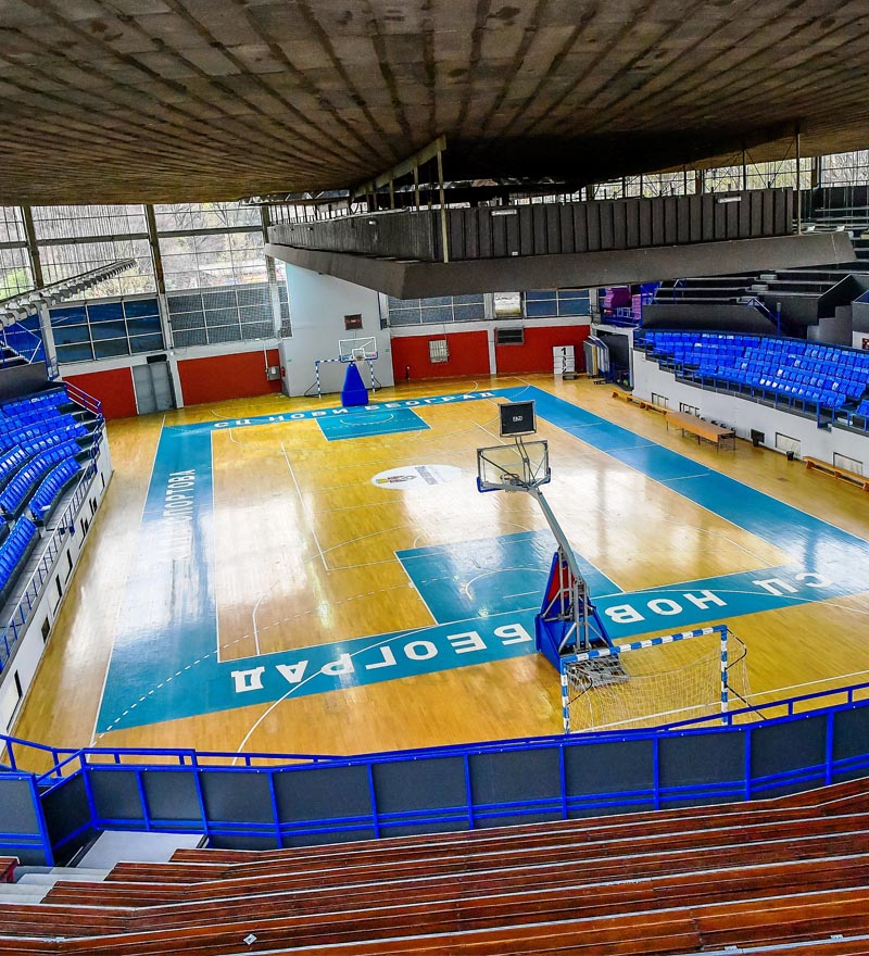 Hala sportova Ranko Žeravica — izgled prostora, Beograd (Novi Beograd)