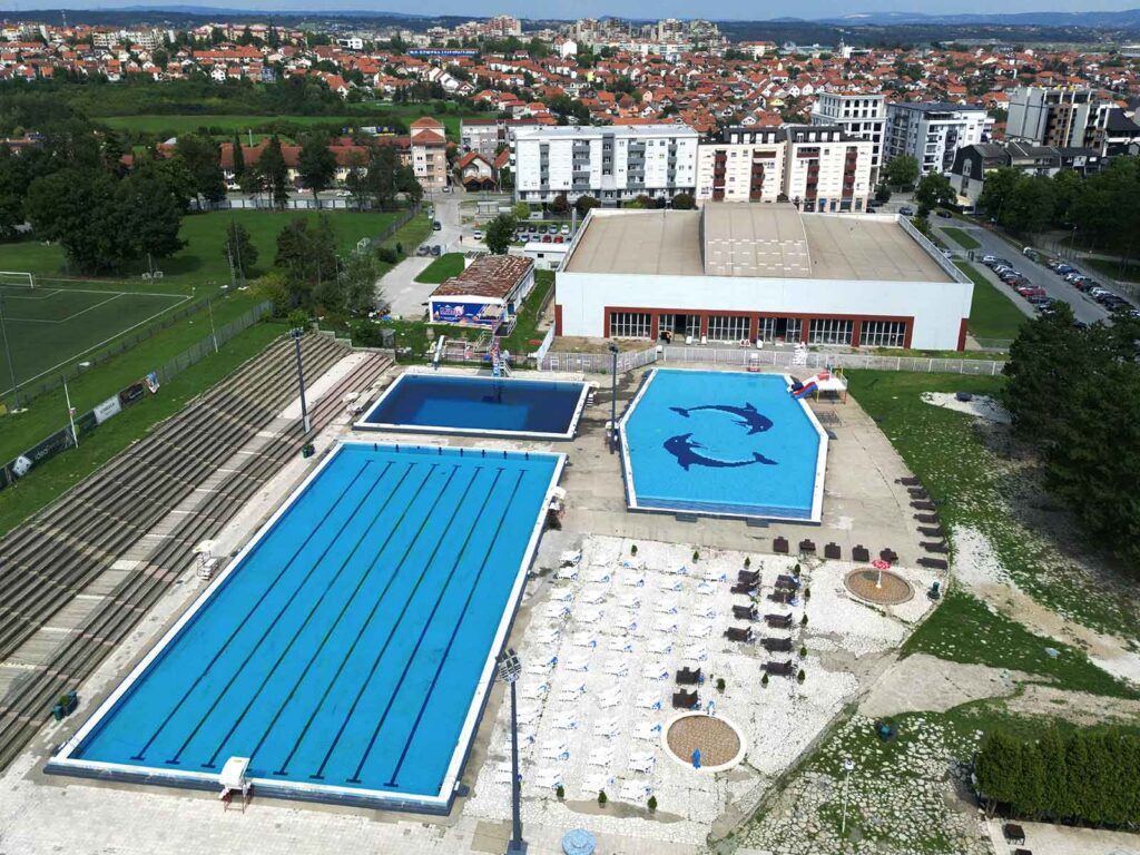 Otvoreni bazen Kragujevac — ulaz u objekat, Kragujevac