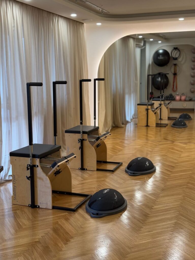 RESET pilates studio — izgled prostora, Novi Sad