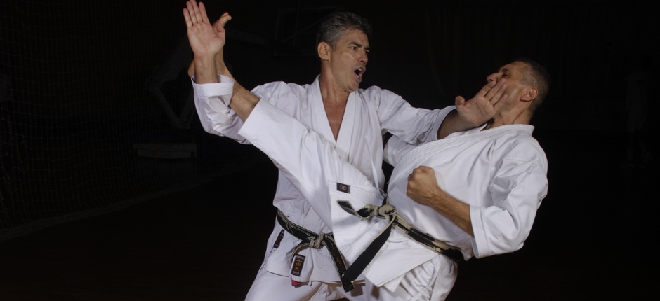 Karate klub Novi Sad — trening u sali, Novi Sad