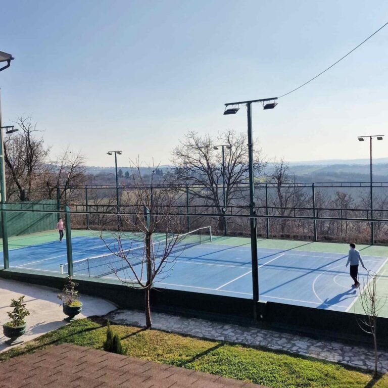 Teniski klub Green Set — izgled prostora, Beograd (Rakovica)