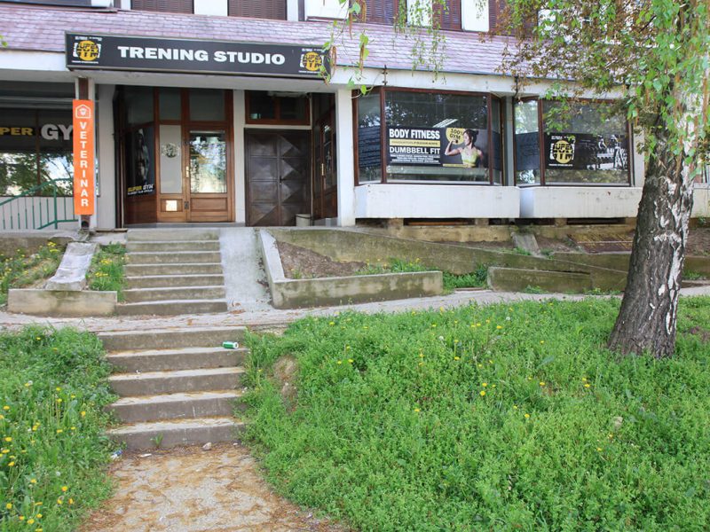 Teretana Super Gym — ulaz u objekat, Beograd (Čukarica)
