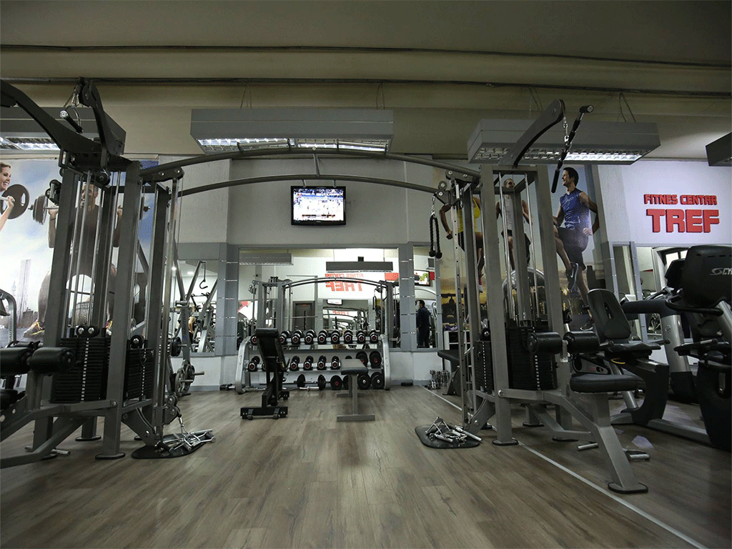 Fitnes centar Tref — izgled prostora, Beograd (Palilula)