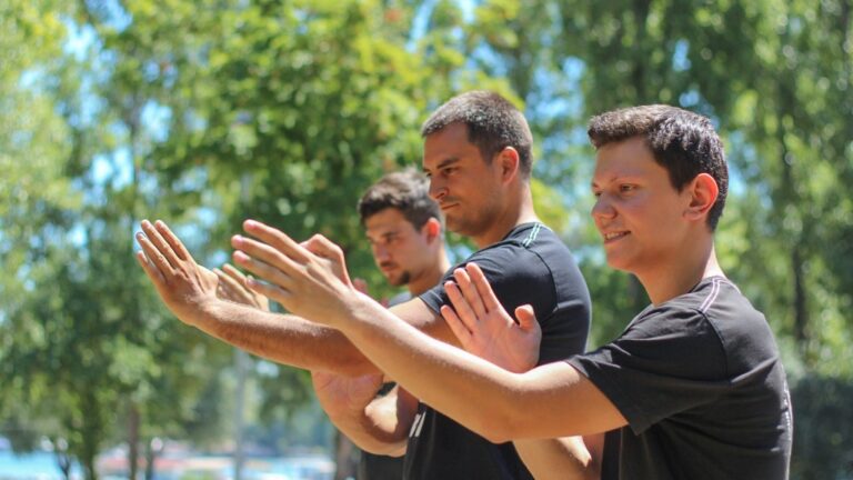 Tradicionalni Wing Chun klub Zmajevo gnezdo — trening u sali, Beograd (Rakovica)