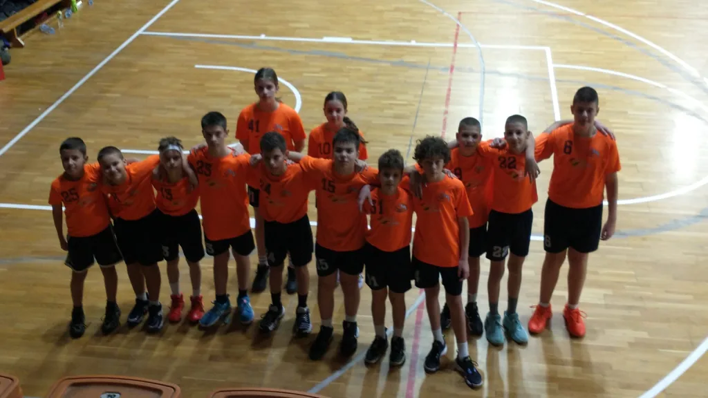 Košarkaški klub Kadet — trening u sali, Novi Sad