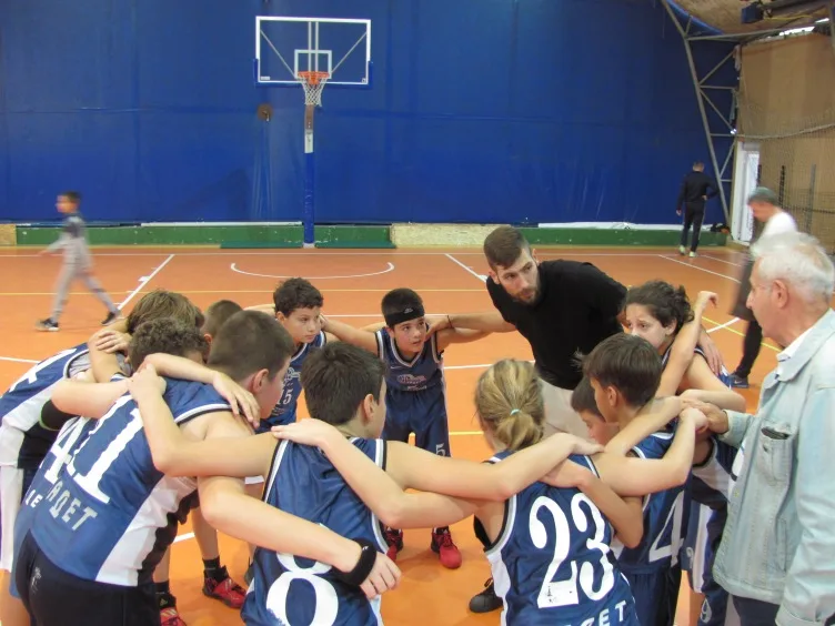 Košarkaški klub Kadet — trening u sali, Novi Sad
