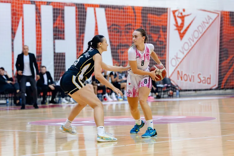Košarkaški klub Novosadska ŽKA — trening u sali, Novi Sad